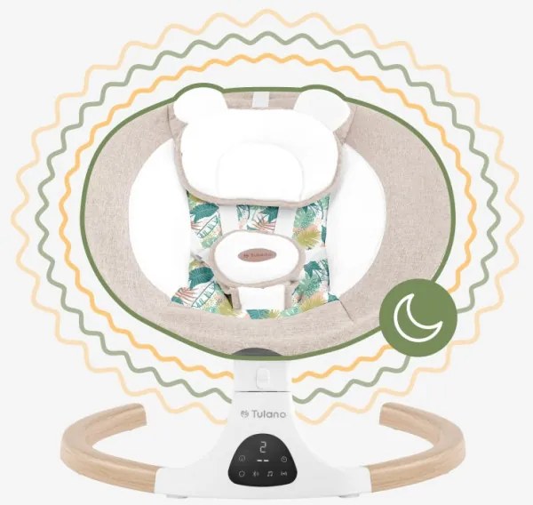 Detské hojdacie kreslo Astrid 35 béžové