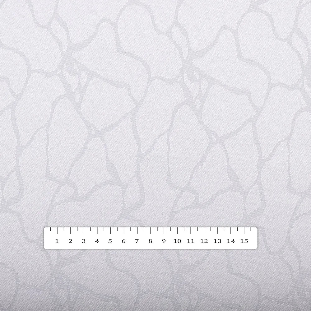 Biante Dekoračný oválny obrus Monako PM-123 Mramor biely 120x160 cm