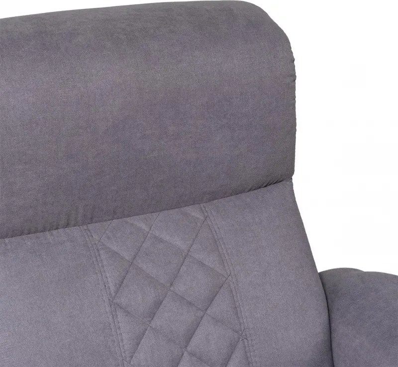 Kreslo Boston, sivá (Soro 90)