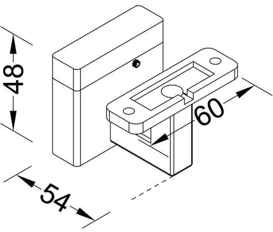 Deko-Light 687086 - LED Obrazové osvetlenie AYLEEN LED/3,2W/230V chróm