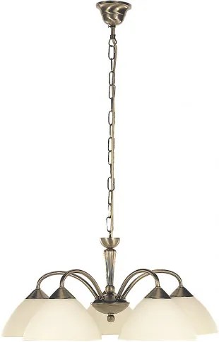Rábalux Regina 8175 bronzové lustre  bronz   kov   E14 5x MAX 40W   IP20