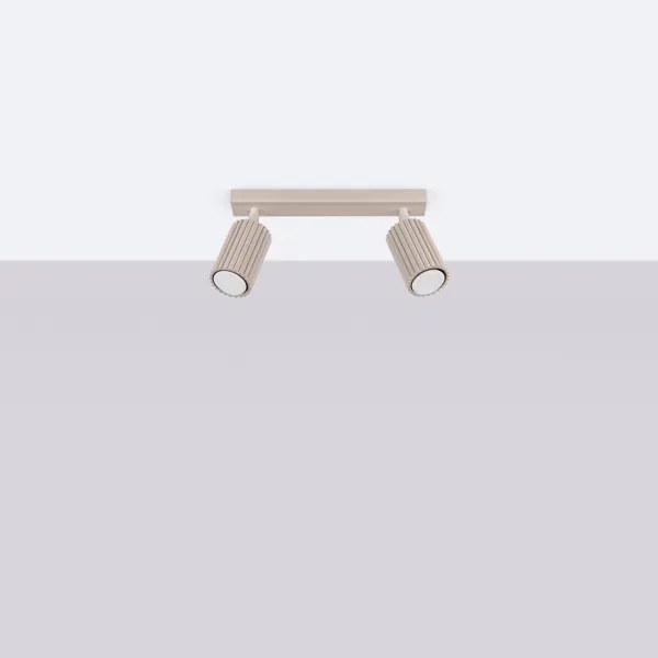 Brilagi - Bodové svietidlo CRESTO 2xGU10/10W/230V taupe