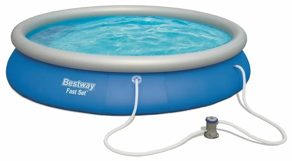 Bestway Nafukovací bazén Fast Set, pr. 457 cm, v. 84 cm,