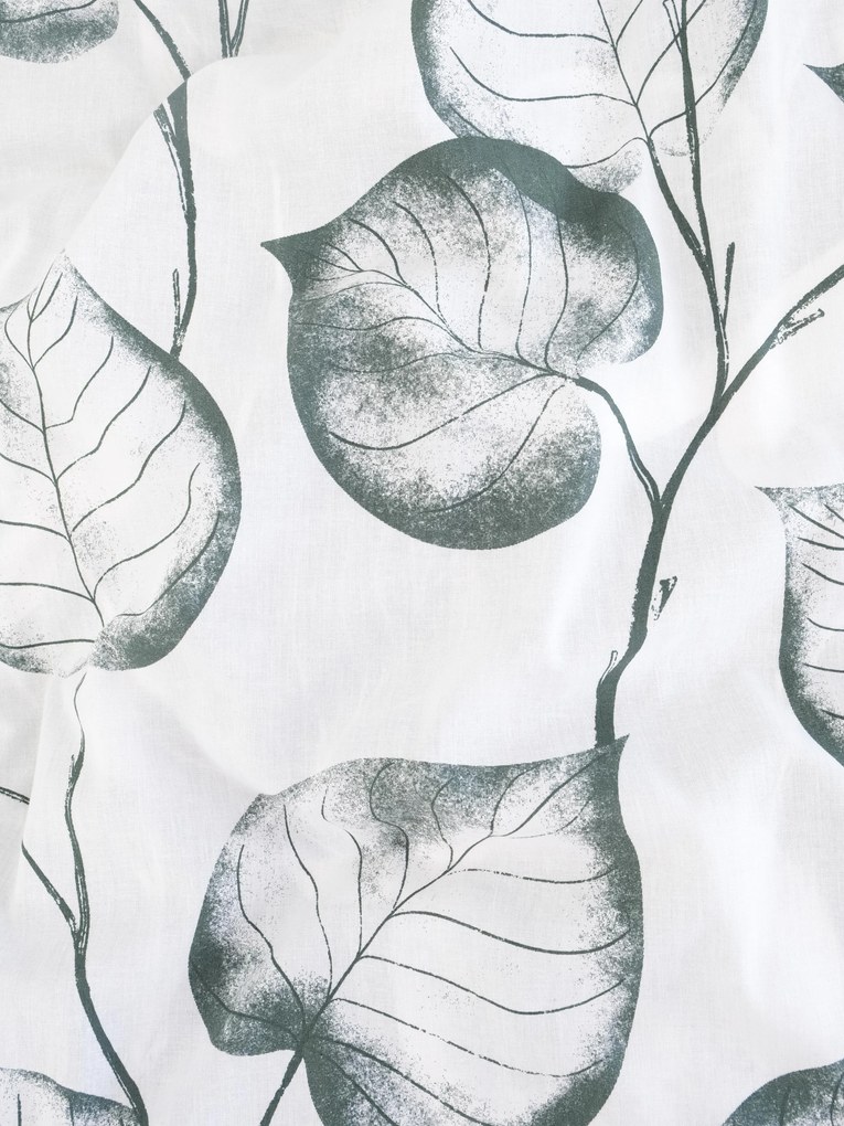 Bavlnená obliečka na vankúšik Renforcé 40 × 40 cm – Eliot tmavo zelený