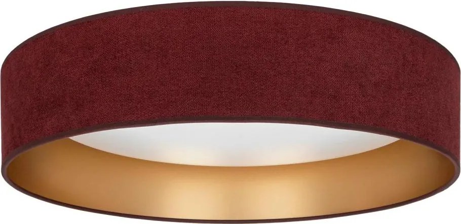 BRILAGI-LED Stropné svietidlo VELVET SIMPLE LED/24W/230V 3000K pr. 45 cm vínová/zlatá