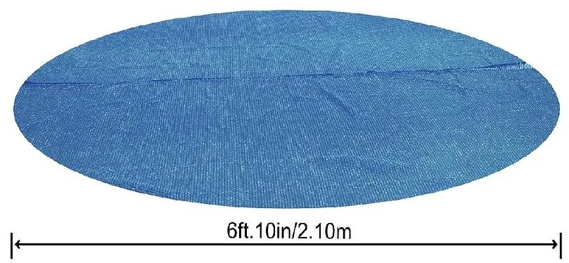 Plachta solárna pre bazén 2,44 cm 58060