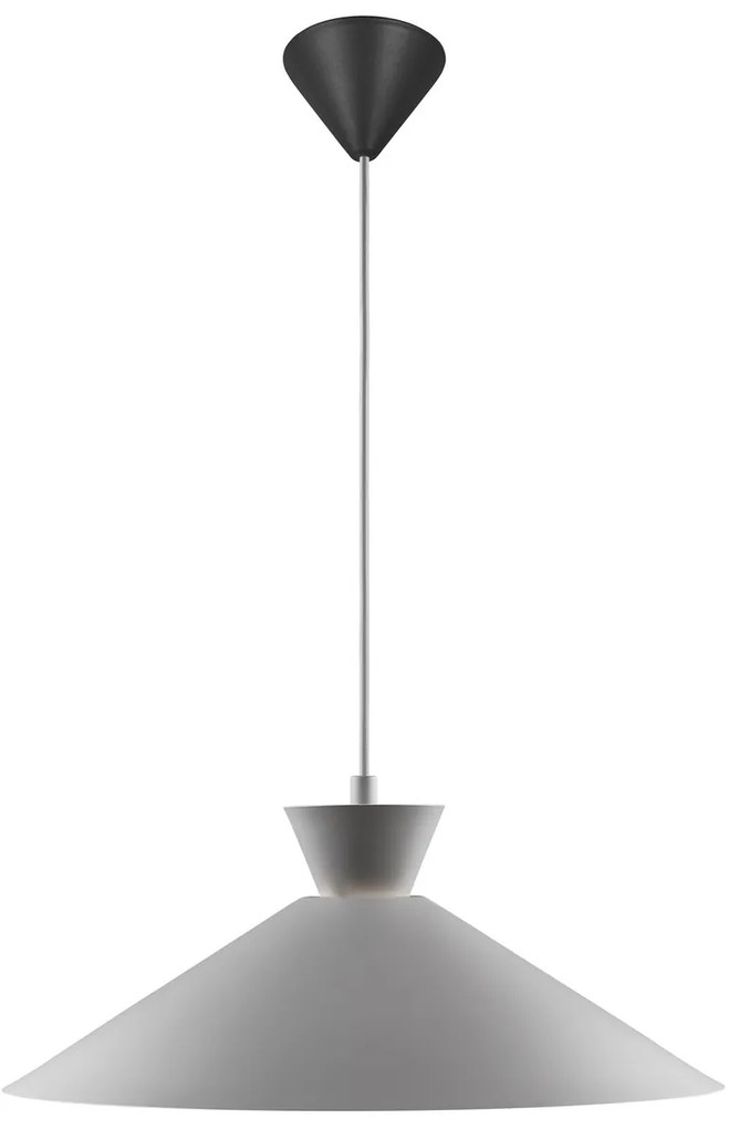 NORDLUX Kuchynské závesné svetlo DIAL, 1xE27, 40W, 45cm, sivé