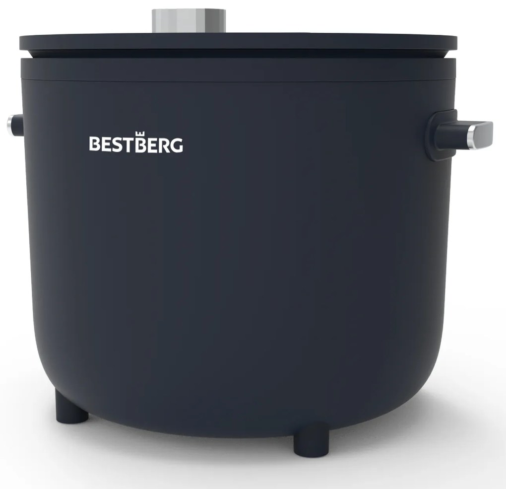 BestBerg BBRC-100 ryžovar s nízkym obsahom sacharidov / 2 l / 400 W / čierny