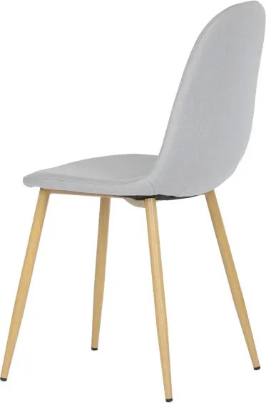 Jedálenská stolička strieborná CT-972 SIL2