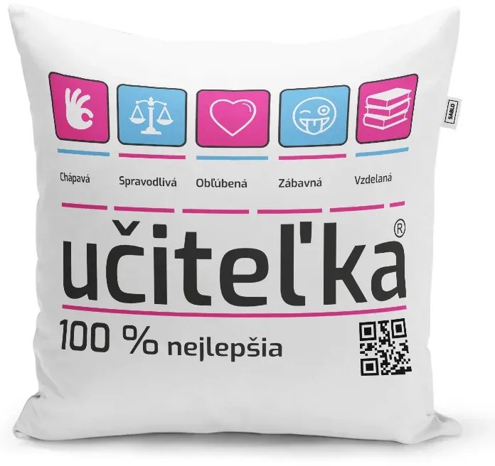 Sablio Vankúš Učiteľka: 40x40 cm