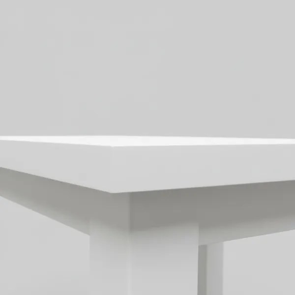 Rozkladací jedálenský stôl LIAM biely