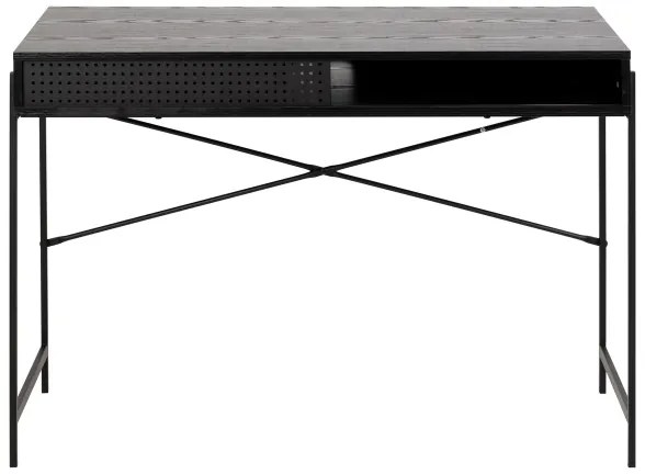 Písací stôl AXEL čierny