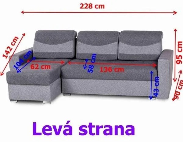 Sedacia súprava Artur II, zelená / čierny lem (an 4913 + lem an 4923)