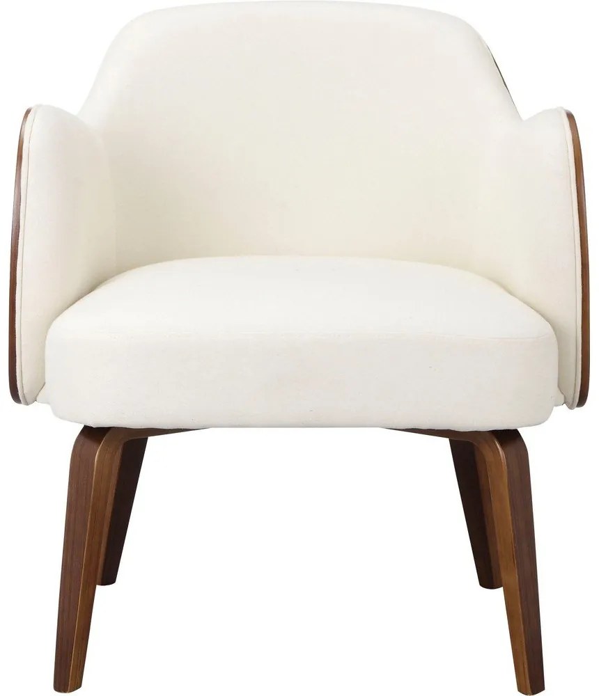 Biele kreslo Haruko - Støraa