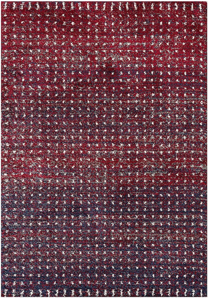 Koberec Royal cherry red/navy 160x230cm
