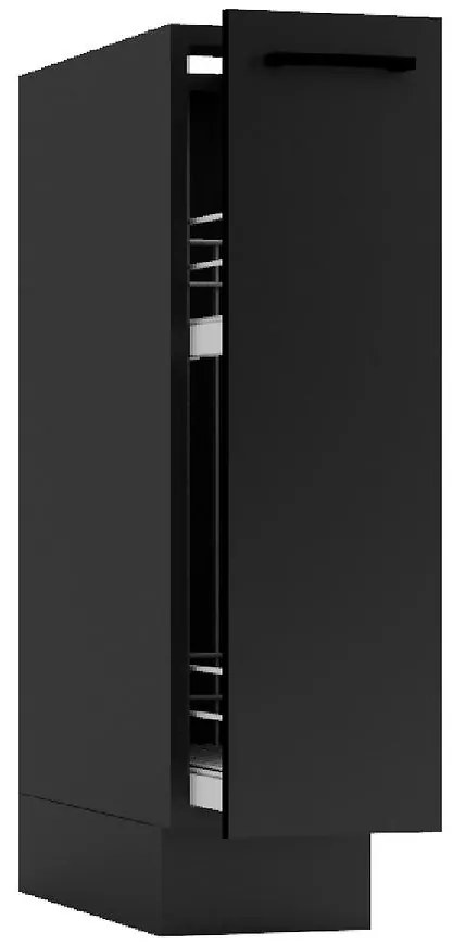 Kuchynská skrinka Anika D20 Cargo + Kôš grafit/grafit