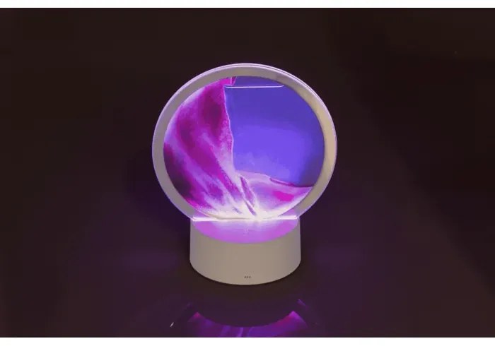 OUT OF THE BLUE KG LED pohyblivý obraz z piesku - Červená