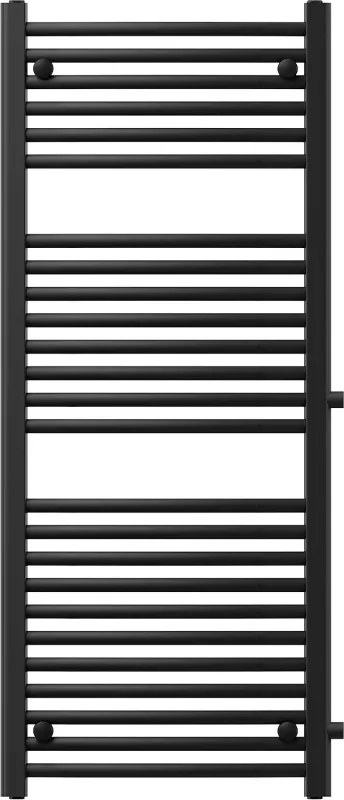 Mexen Ares, vykurovacie teleso 1200 x 500 mm, 531 W, bočné pravé a spodné pripojenie, čierna, W102-1200-500-00-70-S
