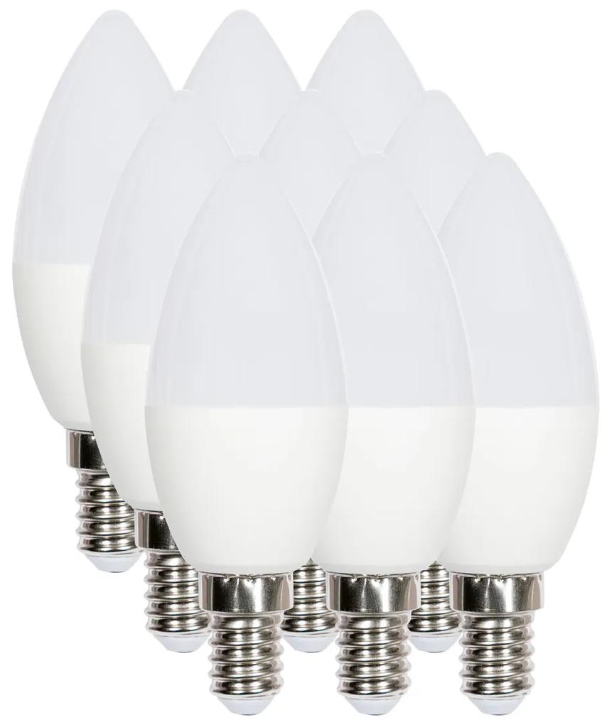 Livarno Home LED žiarovka, 6/9 kusov (E14 / 6 W / sviečka / 9 kusov) (100334377)