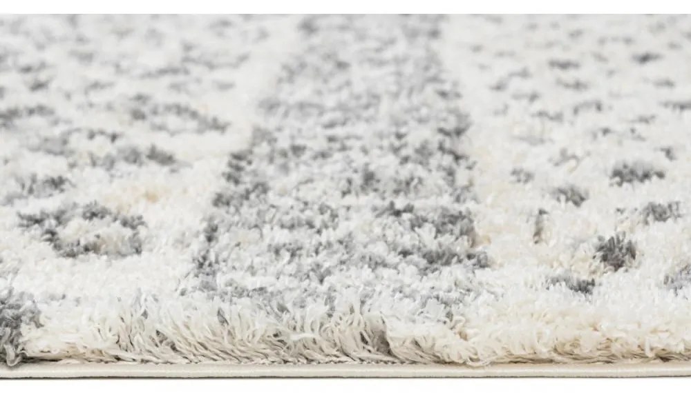 Kusový koberec shaggy Alsea krémový 2 200x300cm