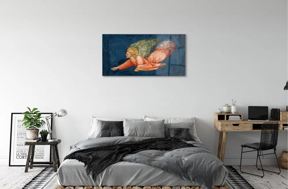 Obraz plexi Art okrídlený anjel 100x50 cm