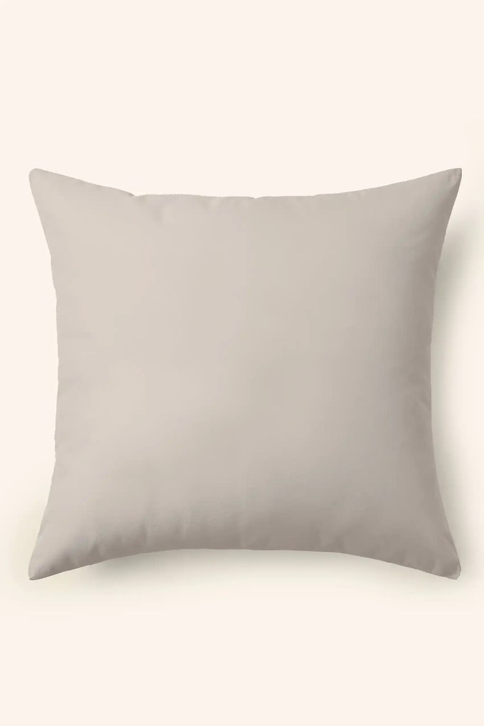 Saténová obliečka na vankúš CLARE taupe Rozmer: 70x80 cm