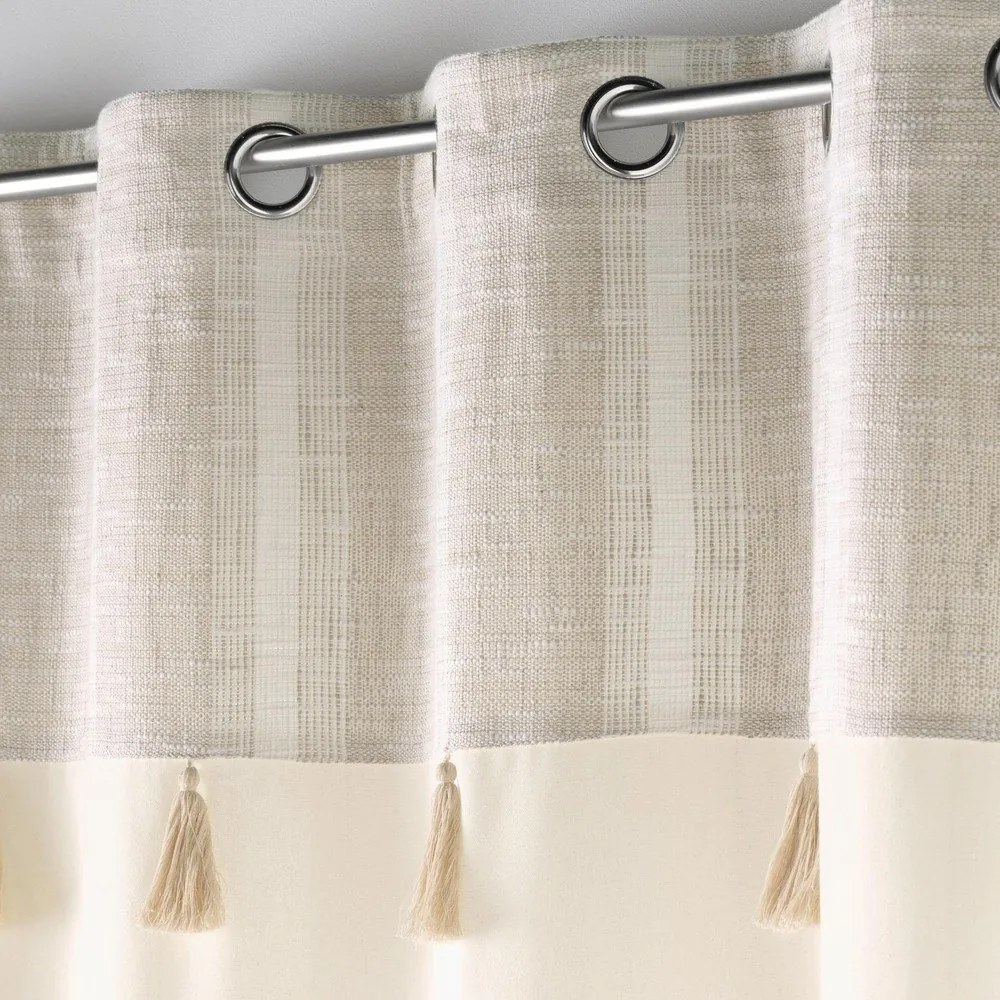 Záves v prírodnej farbe 140x240 cm Island – douceur d'intérieur