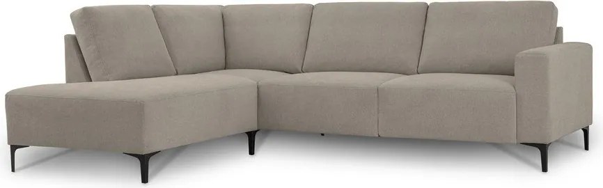 Svetlohnedá ženilková rohová pohovka (ľavý roh/do L) Fabian – Scandic