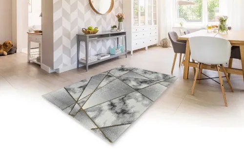 Koberce Breno Kusový koberec DIAMOND 22637/957, sivá, viacfarebná,120 x 170 cm