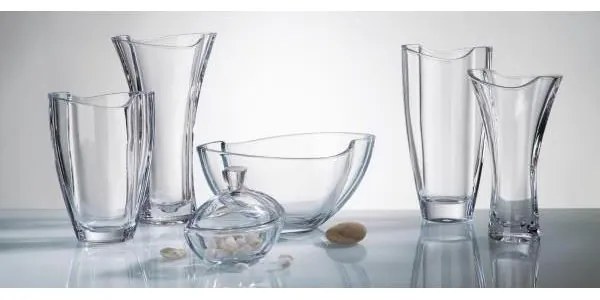 CRYSTALITE BOHEMIA KRIŠTÁĽOVÁ VÁZA BOHEMIA SMILE 280 MM