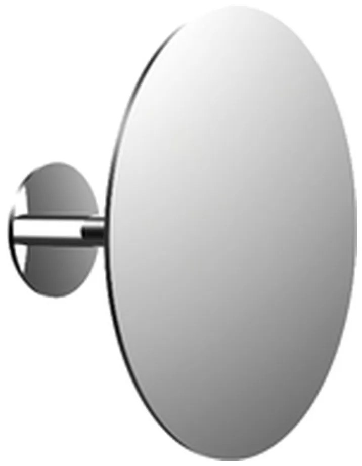 Emco Cosmetic mirrors Pure - Holiace a kozmetické zrkadlo s nástenným stojanom, nalepovacia verzia, Ø 153 mm, 5 násobné zväčšovanie, chróm…