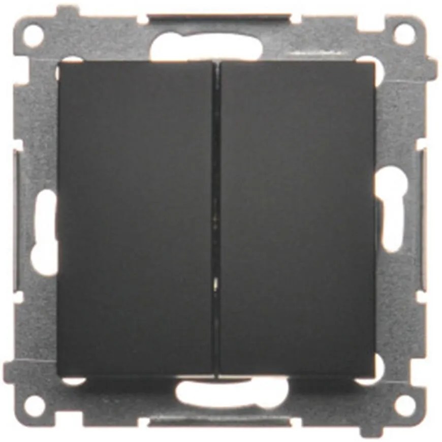 Vypínač Simon54 Čierna