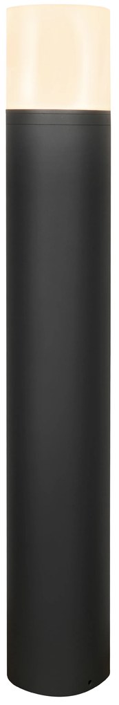Candellux Čierne záhradné LED stĺpikové svietidlo Sedum 12W IP65 80cm 51-32447