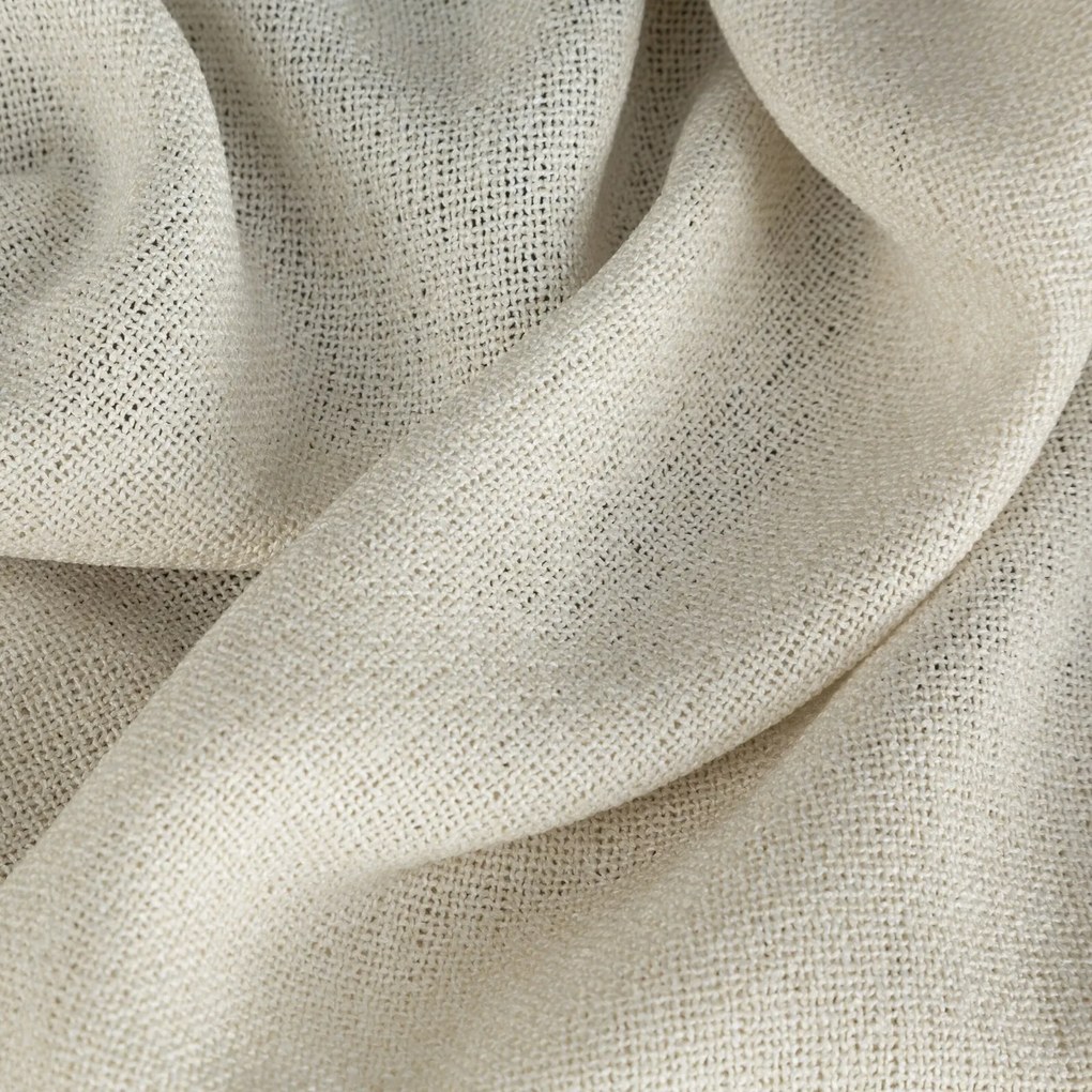 ZÁVES NA KRÚŽKOCH LIDIA 140X250 CM PRÍRODNÁ