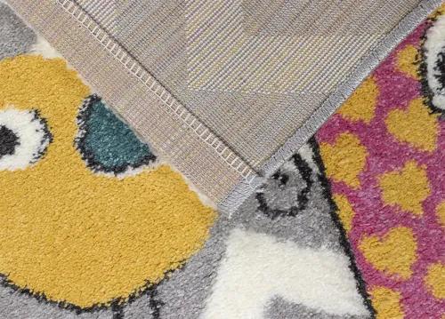 Koberce Breno Kusový koberec PASTEL KIDS 48/SVS, viacfarebná,120 x 170 cm