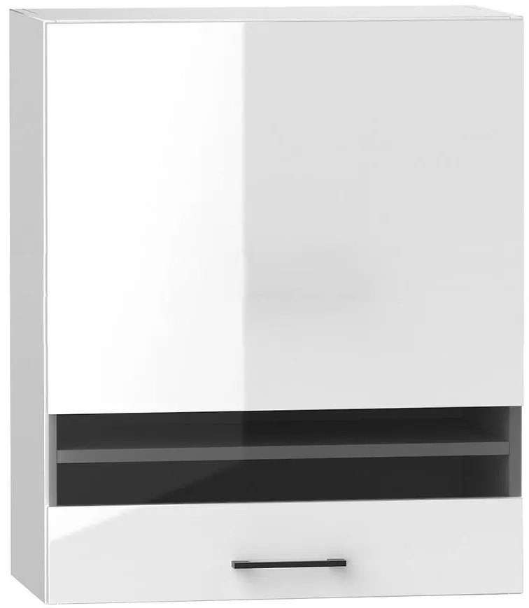 Kuchynská skrinka Oscar WS60 PL biely lesk/biela