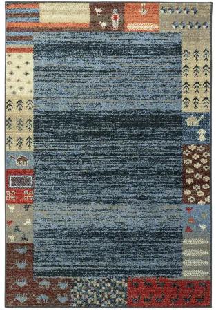 Koberce Breno Kusový koberec SHERPA 5093/DW6X, modrá, viacfarebná,200 x 280 cm