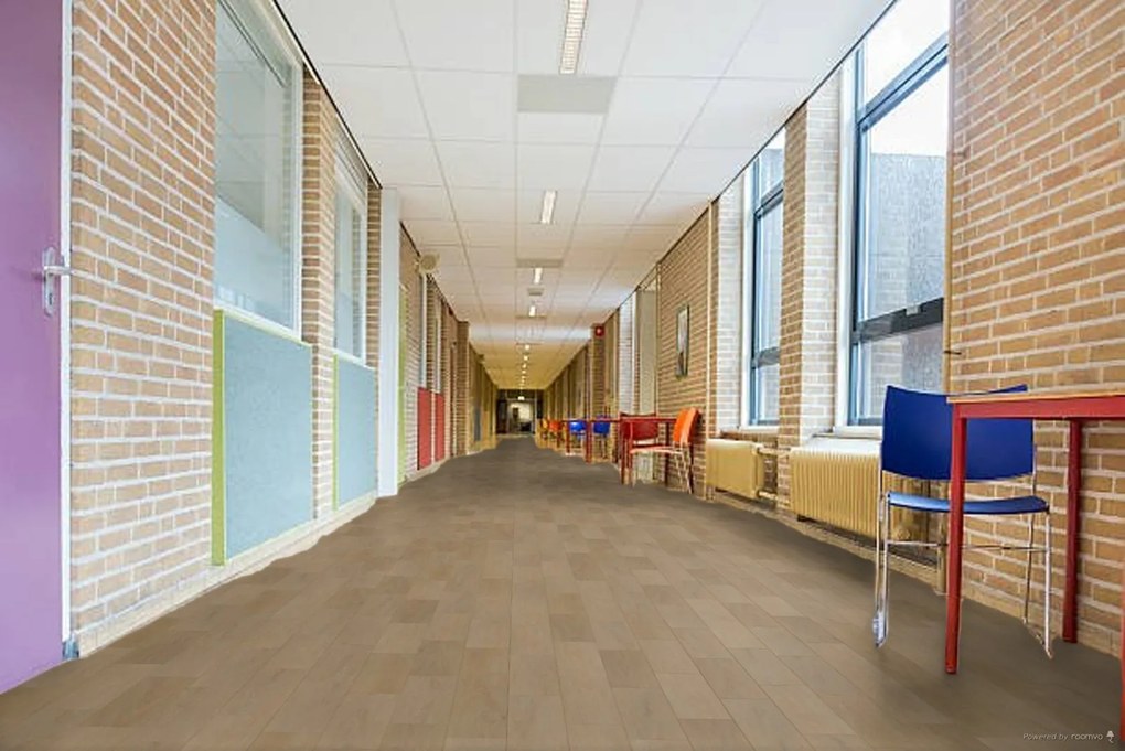 Oneflor, Vinylová podlaha lepená ECO 55 064 English Oak Honey, 1219,2 x 184,1 mm