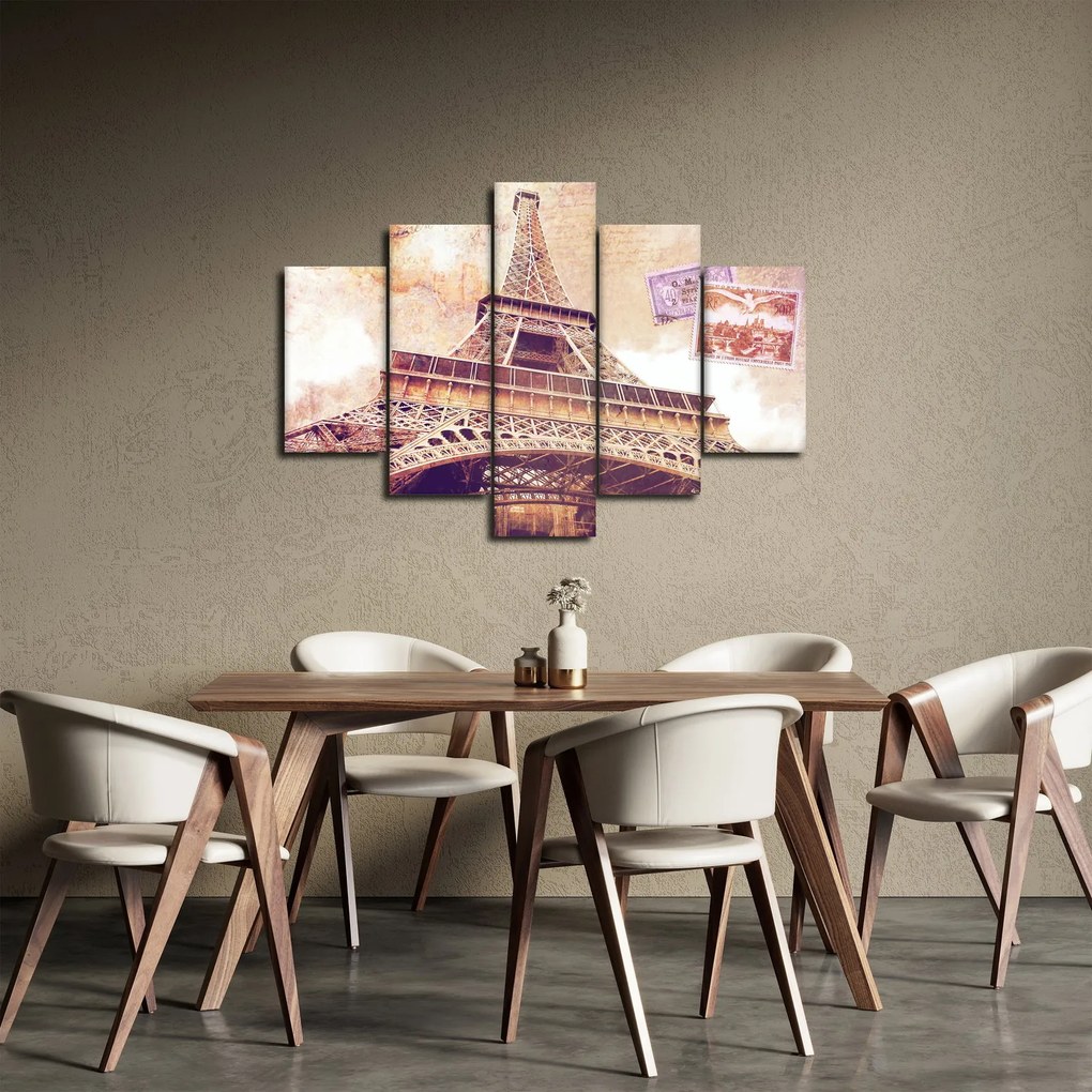 Obraz - Pohľad z Paríža (150x105 cm)