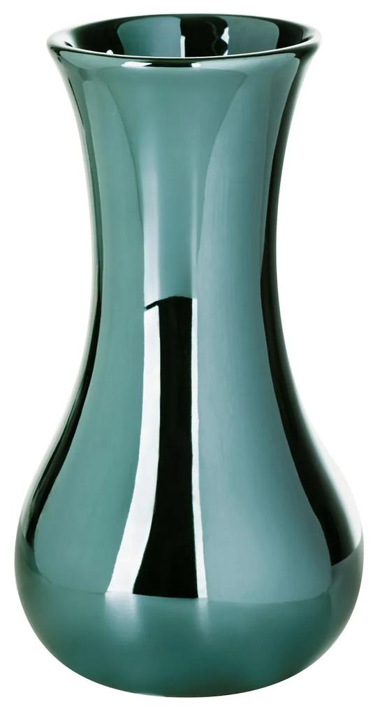 Dekoratívna váza BENTO1 18x30 CM TYRKYSOVÁ