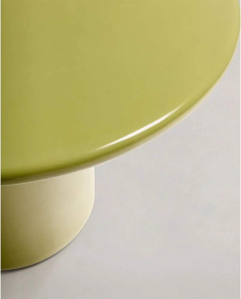 Betónový okrúhly Záhradný konferenčný stolík ø 110 cm Albanella – Kave Home