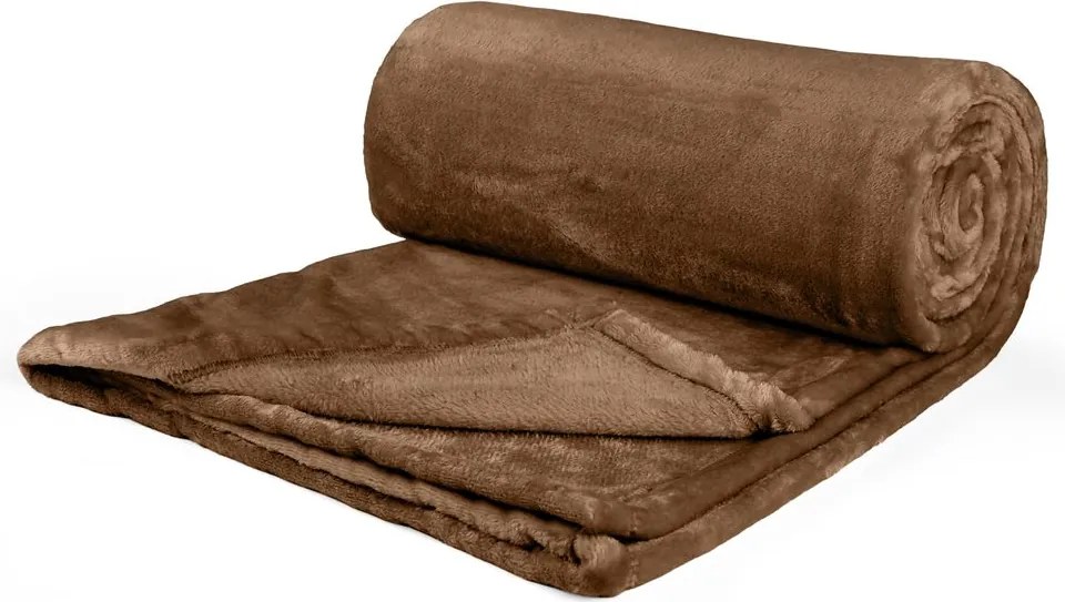 Polášek Deka MIKROFLANEL - Tmavošedá | 200 x 230 cm