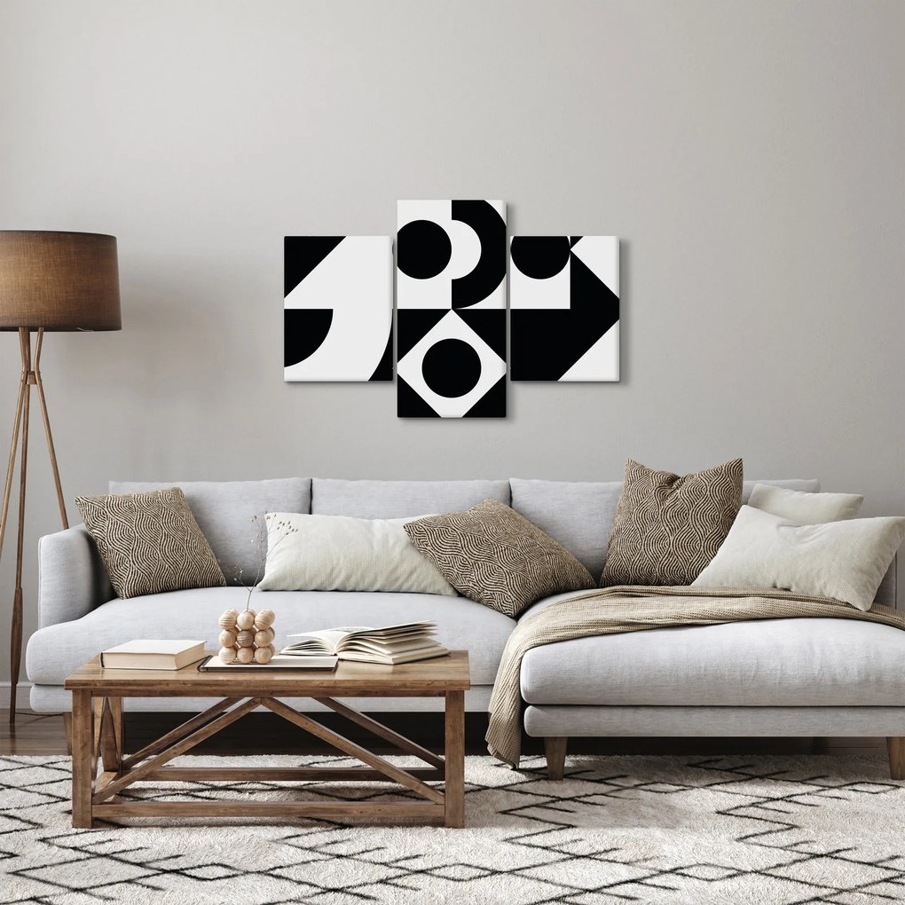 Obraz - Geometrická abstrakcia N⁰1 (90x60 cm)
