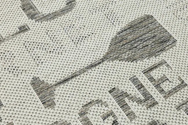 Koberec / Behúň FLEX 19118/P19 hnedý / krémový