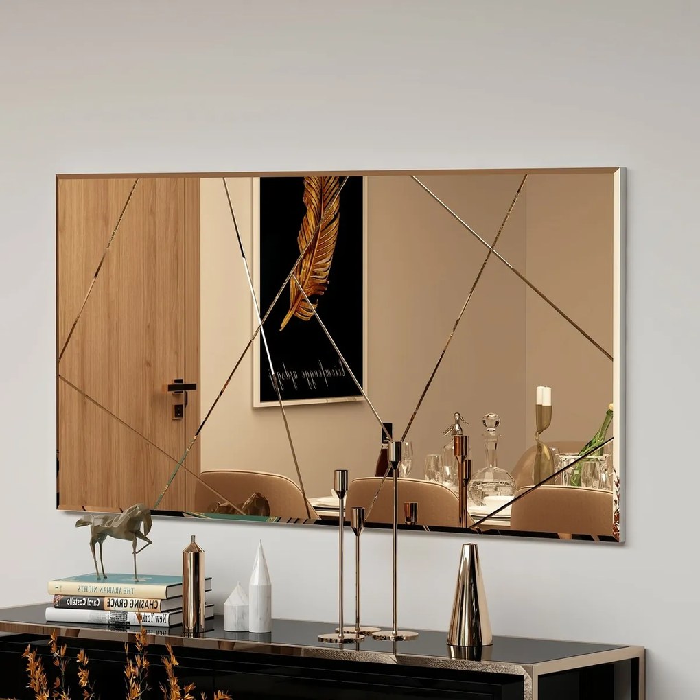 Orezo Bronzové zrkadlo 60 x 120 cm