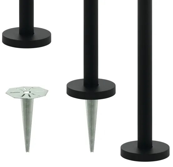 Eglo 97288 - Vonkajšia lampa SIRMIONE 3xE27/60W/230V