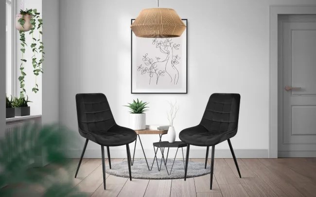 Jedálenská stolička Mark Adler Prince 3.0 Black