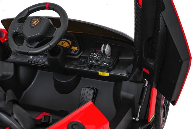 Elektrické autíčko Lamborghini Veneno červené