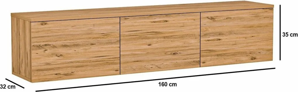 Neónový televízny stolík Atlantic Pine