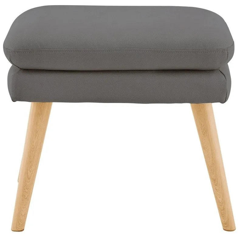 Sivé kreslo Zenia - Støraa